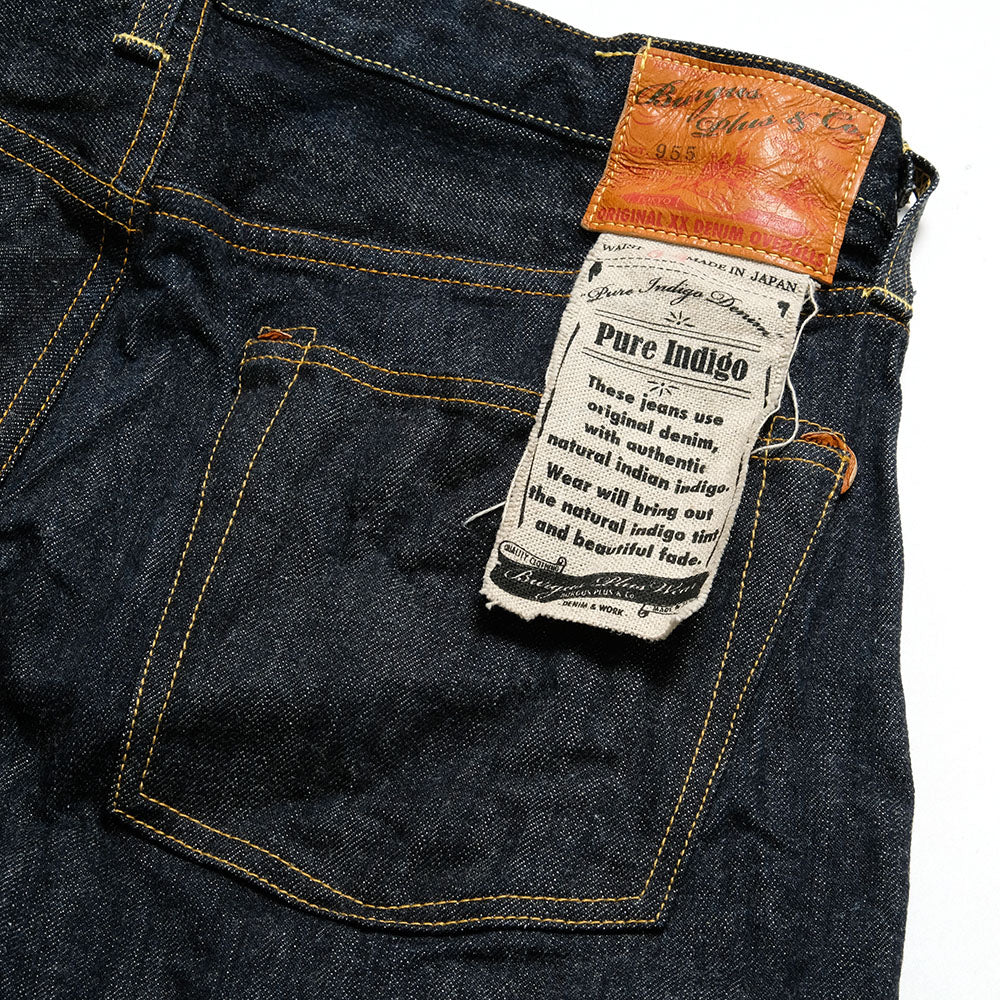 Burgus Plus - Natural Indigo Selvedge Jeans - 1955 Model - 955-XX-02