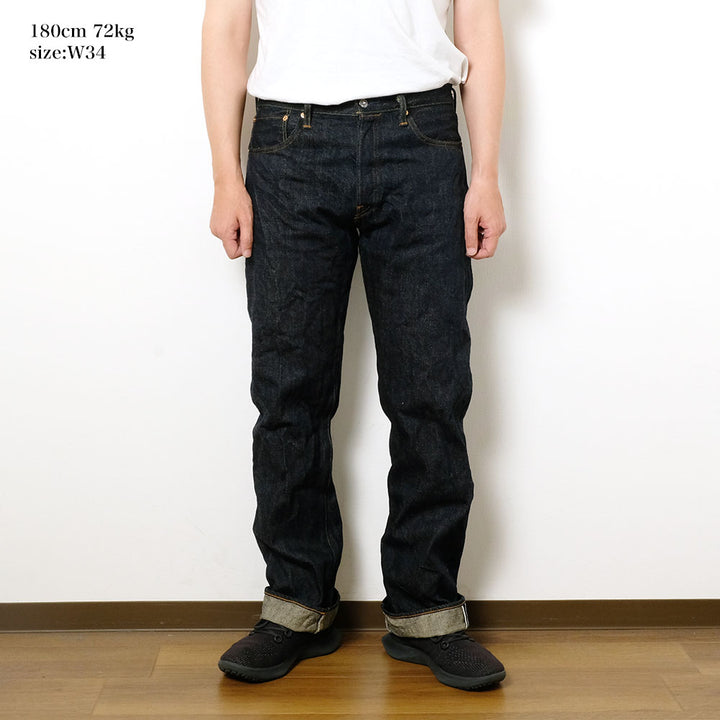 BURGUS PLUS - Lot.968 - Greencast Indigo Selvedge Jeans - 1968 Model - 968-08