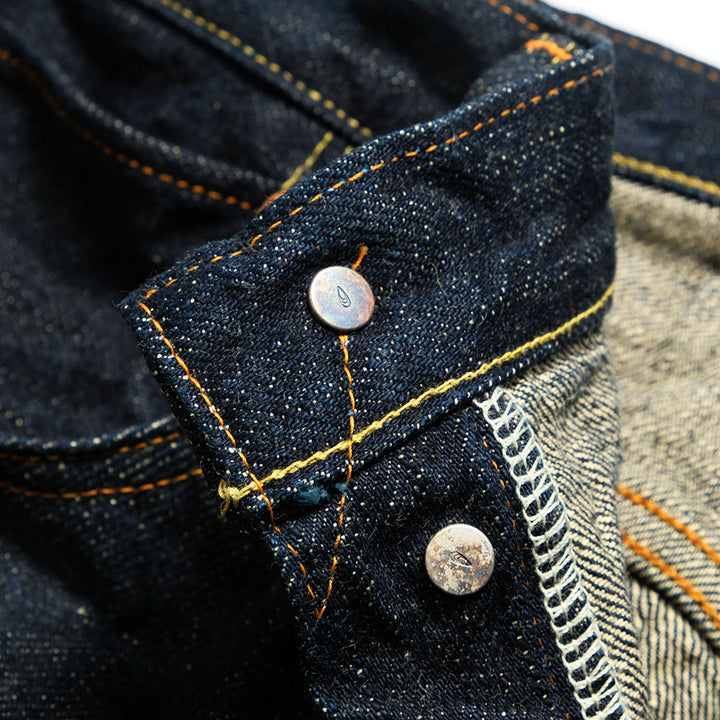 BURGUS PLUS - Lot.968 - Greencast Indigo Selvedge Jeans - 1968 Model - 968-08