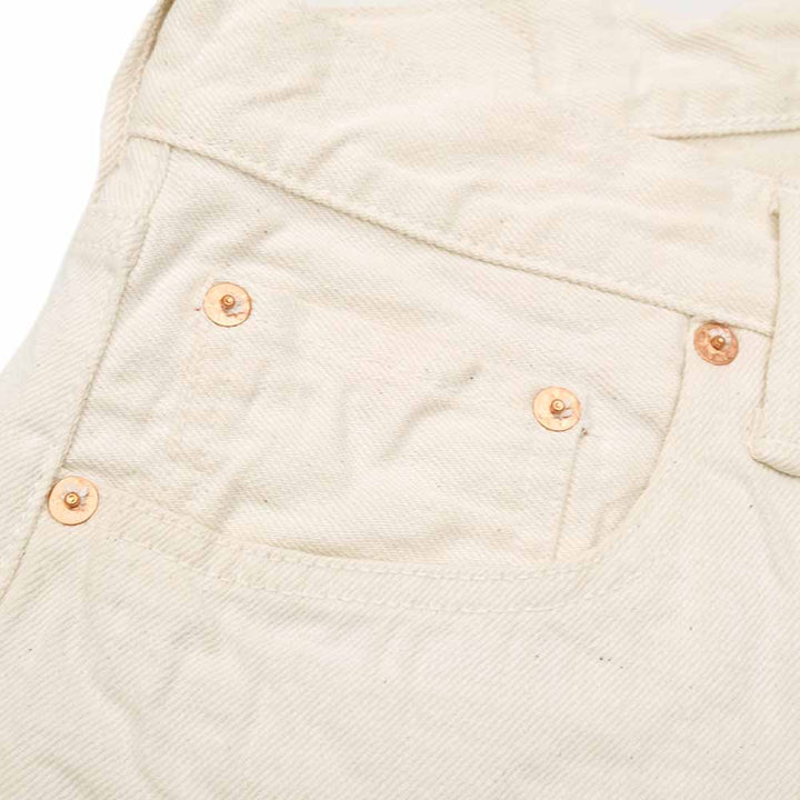 SUGAR CANE - 13oz. WHITE DENIM - 1947 MODEL - REGULAR STRAIGHT - SC42560