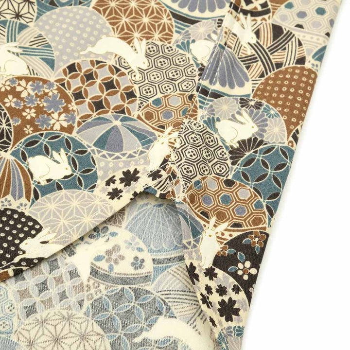 KOROMO ZAKURA - Broadcloth - Long-Sleeve Regular Shirt - Temari & Rabbit - SA1594