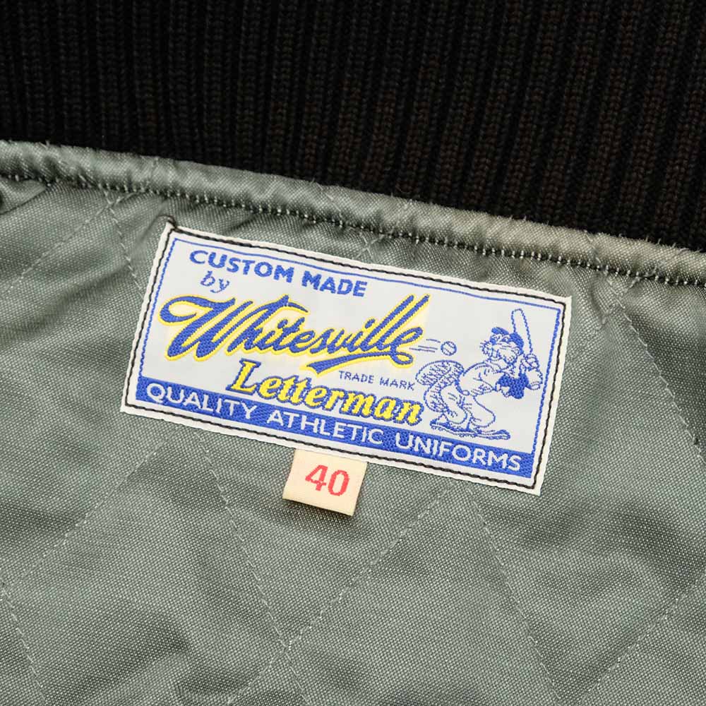 WHITESVILLE - 30oz. WOOL MELTON AWARD JACKET - BLUE PECKERS - WV15783