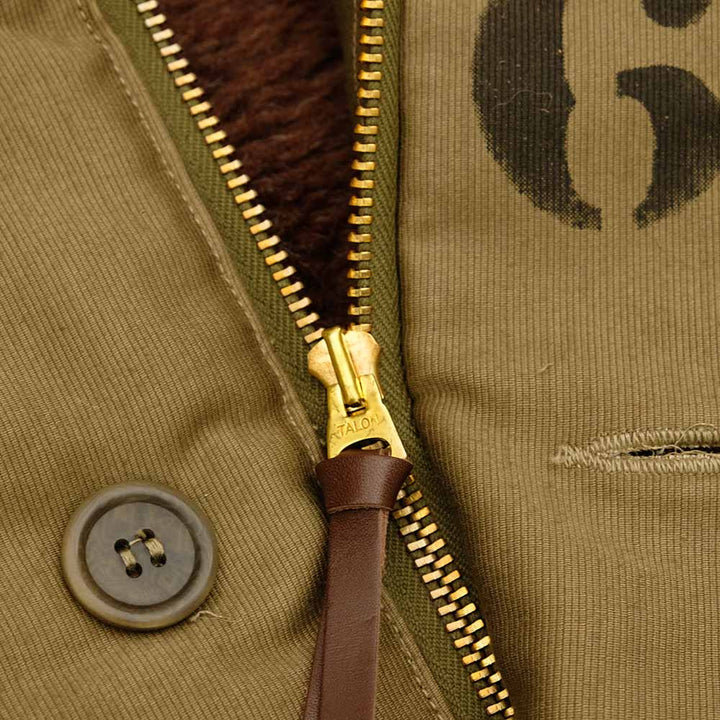 WAREHOUSE -  FINAL FORM OF WW2 1945 - N-1 WINTER JACKET KHAKI - 2227B-24