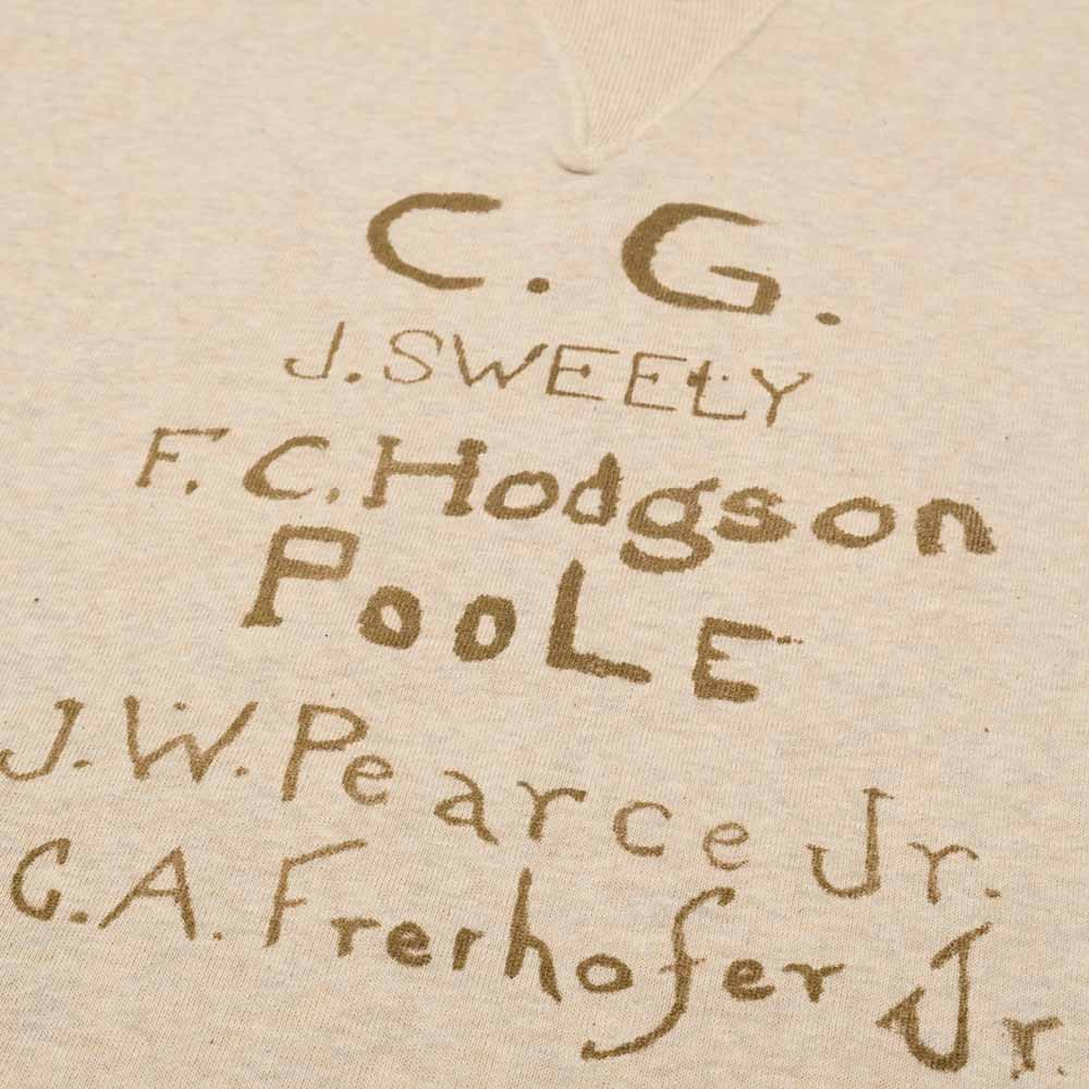 WAREHOUSE - Lot.403 - SET IN FREEDOM SWEATSHIRT - C.G. - 403CG-25