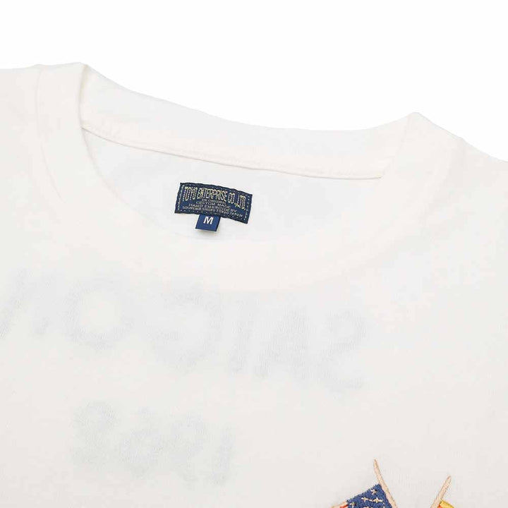 TAILOR TOYO - S/S SUKA T-SHIRT - EMBROIDERED - SAIGON VIET-NAM - TT79590