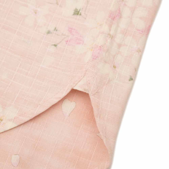 衣櫻 - サザンクロス素材 長袖レギュラーシャツ - 裏霞舞桜 - SA1743
