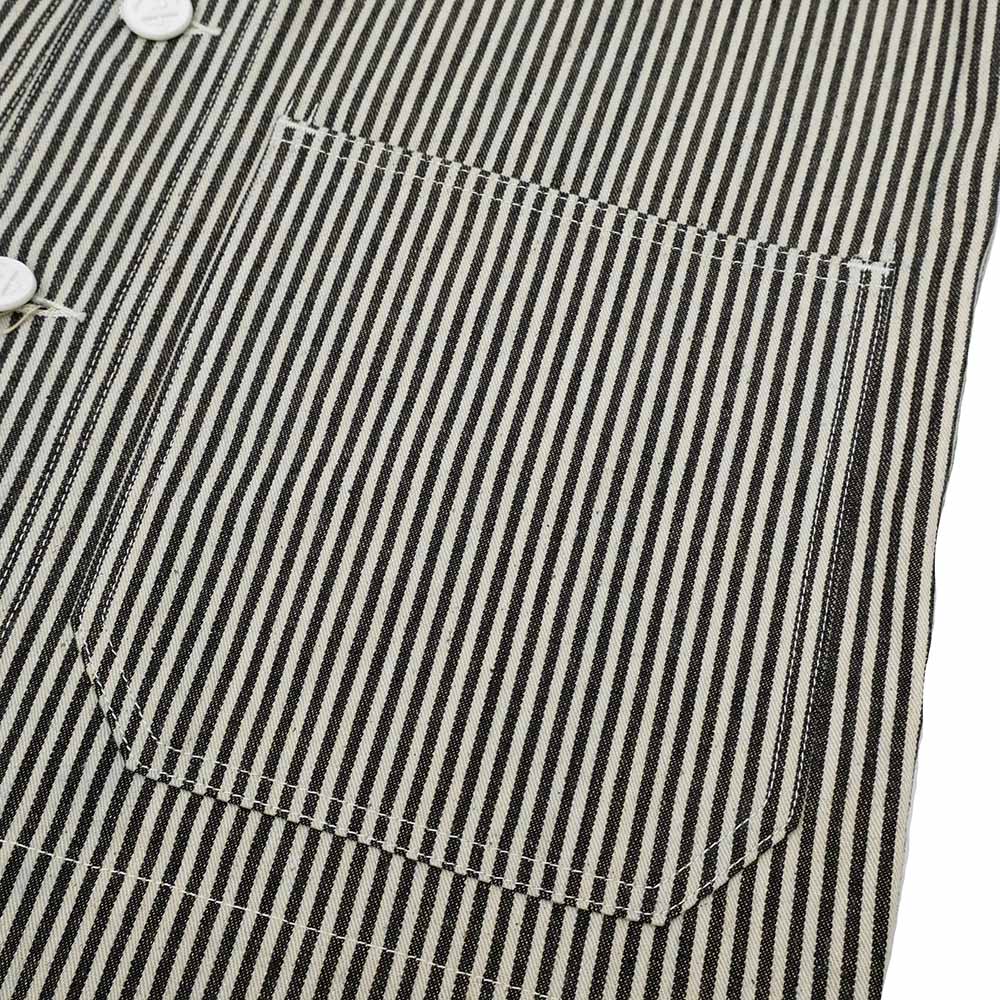 WAREHOUSE - U.S.NAVY SHAWL COLLAR COVERALL - HICKORY - WH-2220