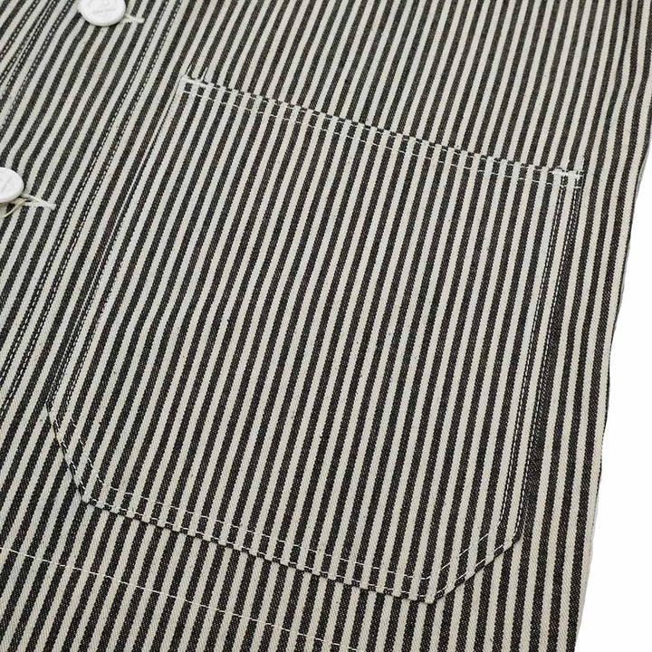 WAREHOUSE - U.S.NAVY SHAWL COLLAR COVERALL - HICKORY - WH-2220