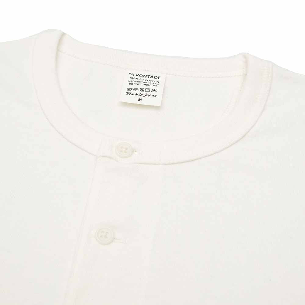 A VONTADE - 7.5oz Henley Neck T-shirt - VTD-0591-CS