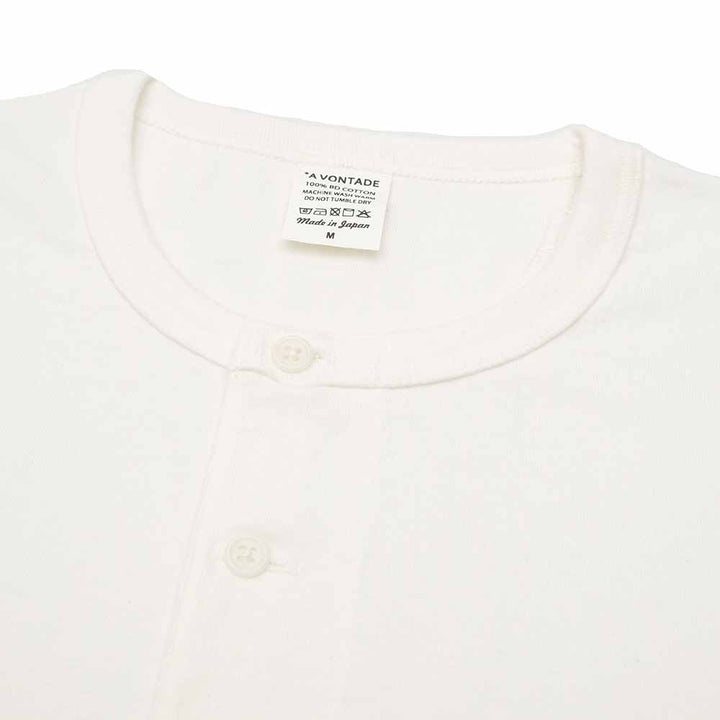 A VONTADE - 7.5oz Henley Neck T-shirt - VTD-0591-CS