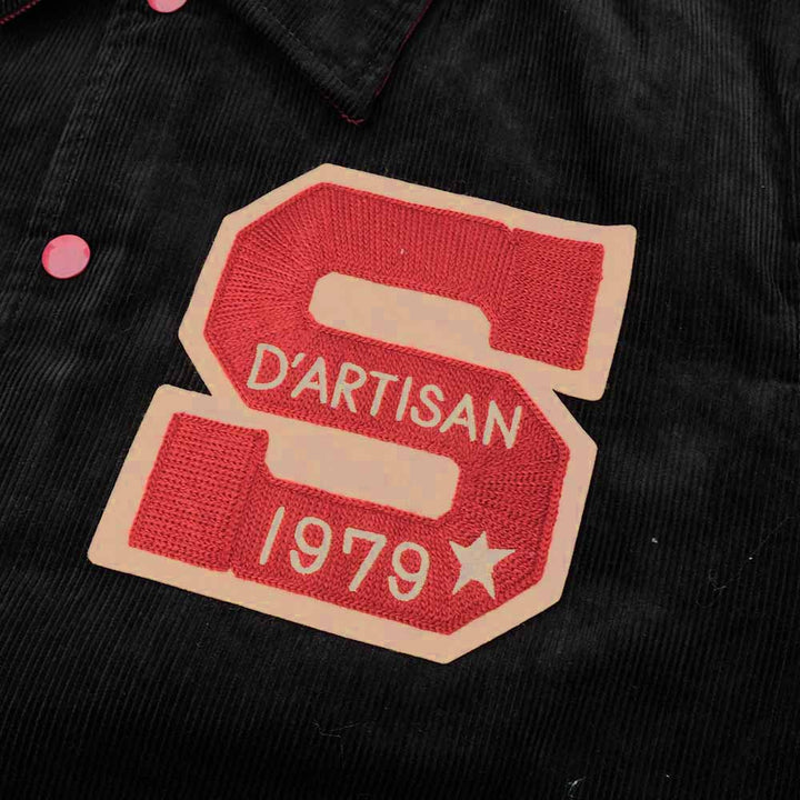 STUDIO D’ARTISAN - CORDUROY STADIUM JACKET - S.D.A. - 4626