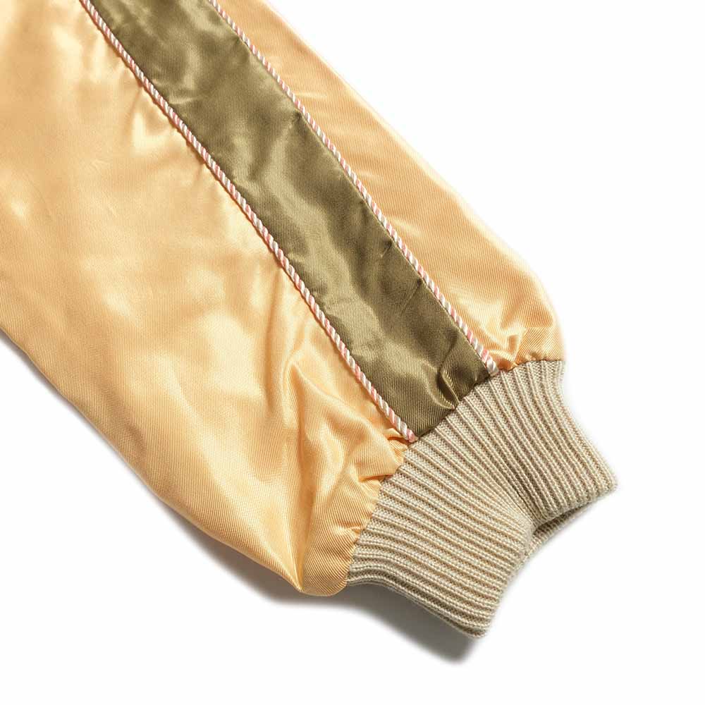 TAILOR TOYO - HINOYA EXCLUSIVE - ACETATE SOUVENIR JACKET - FIGHTING HAWK x TIGER HEAD - TT16013HY