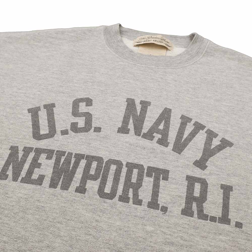 REMI RELIEF　レミレリーフ SP加工 3飛び裏毛クルー - U.S.NAVY - RN28369107