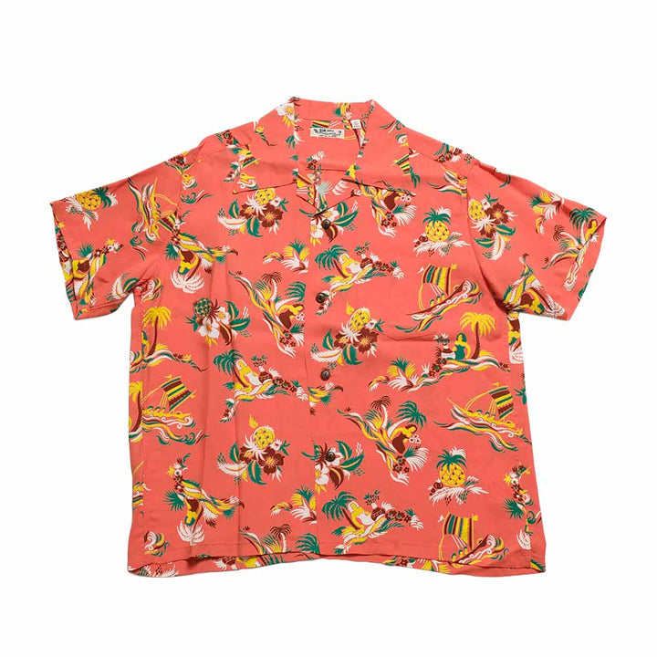 SUN SURF - S/S RAYON HAWAIIAN SHIRT - ISLAND TRIP - SS39620