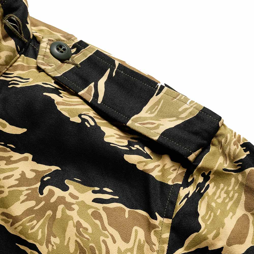 BUZZ RICKSON'S - JACKET, MAN'S FIELD, M-65 TIGER CAMOUFLAGE CIVILIAN MODEL - BR15885