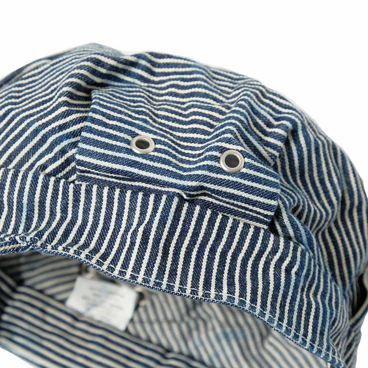 HEADLIGHT - 11oz. HICKORY STRIPE WORK CAP - HD02797