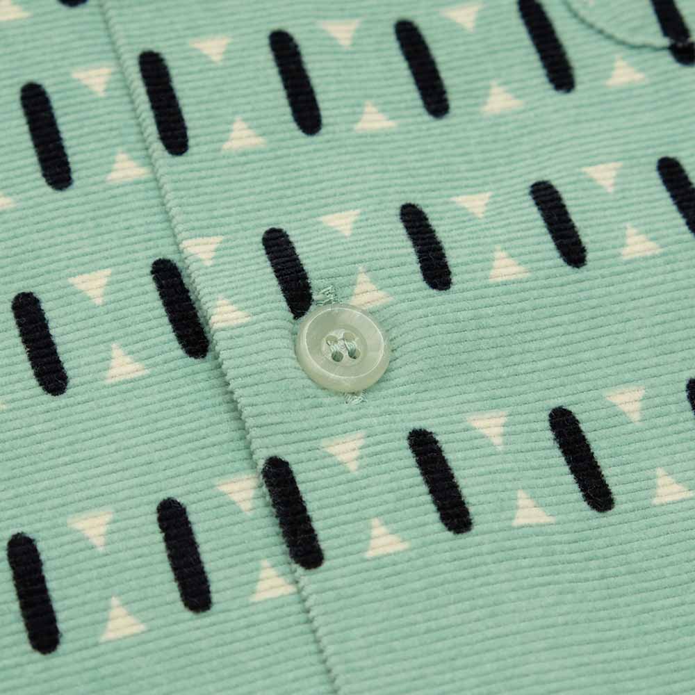 STYLE EYES Late 1950s Style Corduroy Sports Shirt ELVIS DOTS SE29169