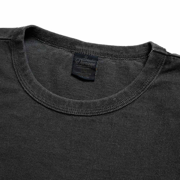 STUDIO D’ARTISAN - USA COTTON T-SHIRT - PIGMENT DYE - 8207A