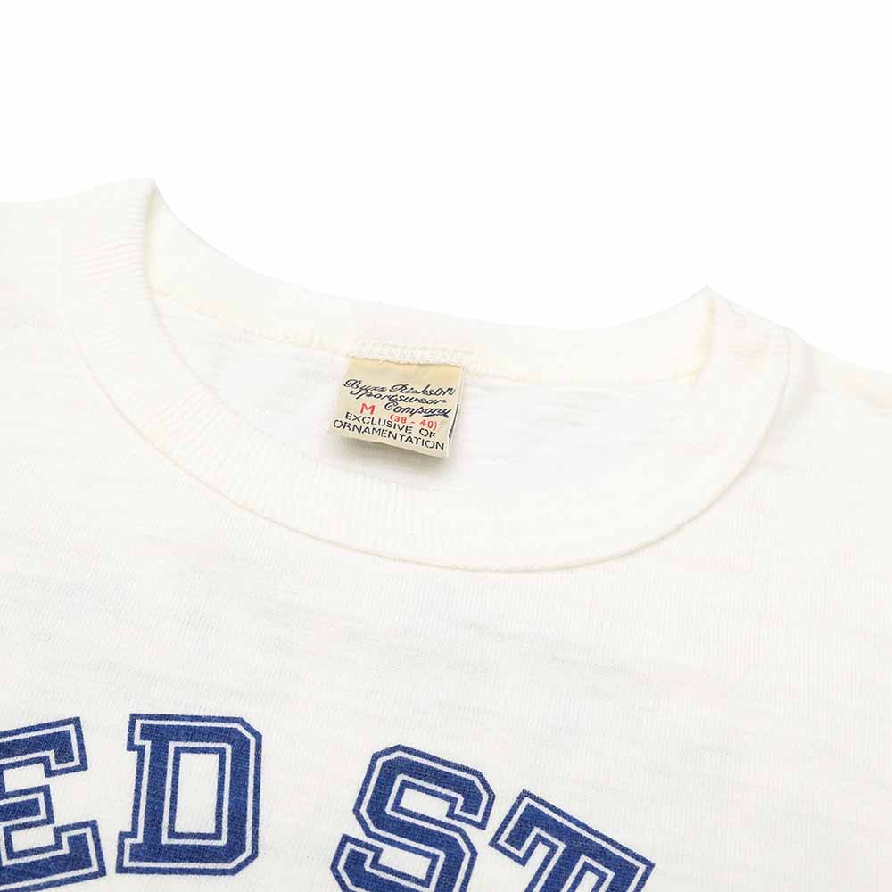 BUZZ RICKSON'S - SLUB YARN T-SHIRT - UNITED STATES NAVY - BR79566