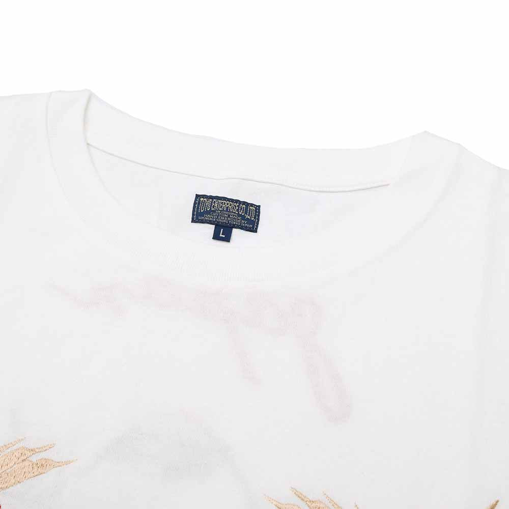 TAILOR TOYO - S/S SUKA T-SHIRT - EMBROIDERED - EAGLE - TT79587