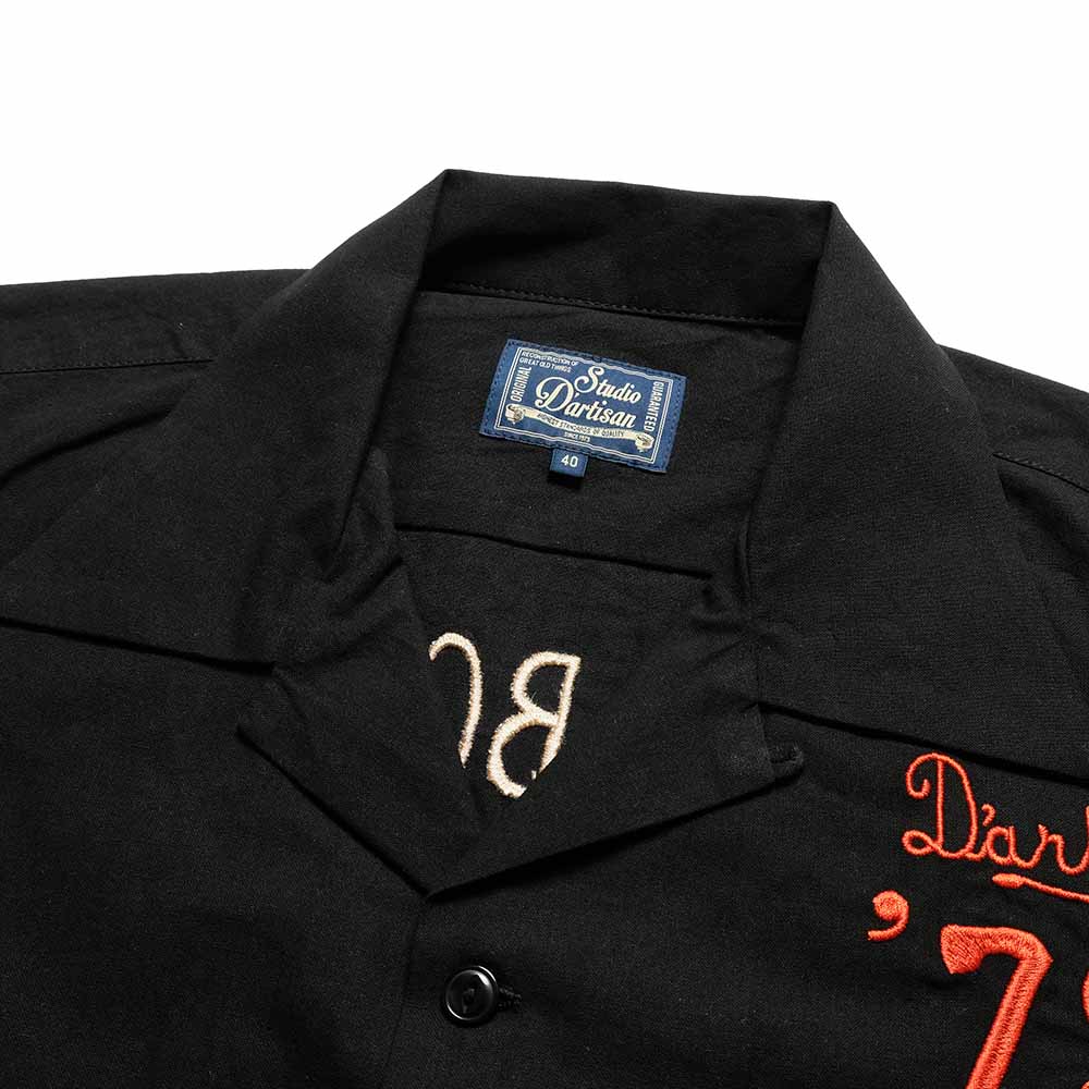STUDIO D’ARTISAN - BOWLING SHIRT - BOMB BOWLER - 5743