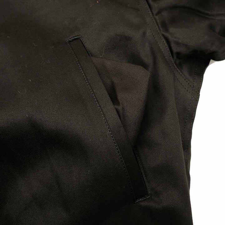 BUZZ RICKSON'S - WILLIAM GIBSON COLLECTION - BLACK TANKERS SLASH POCKET - BR15775