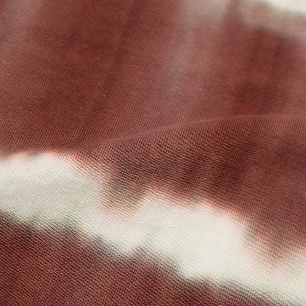 DUBBLE WORKS - Lot.35001 S/S T-SHIRT - TIE DYE BORDER - 35001TB-25