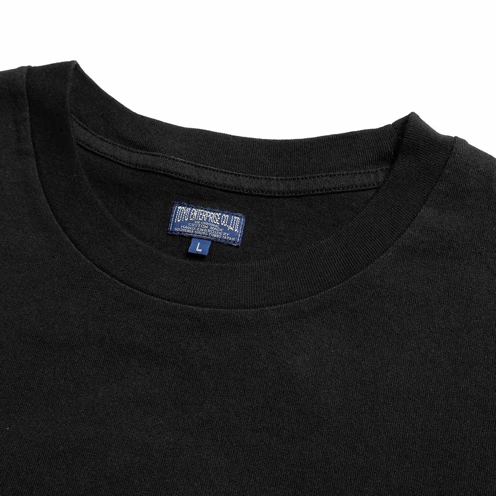 TAILOR TOYO - S/S SUKA T-SHIRT - EMBROIDERED - TIGER - TT79743