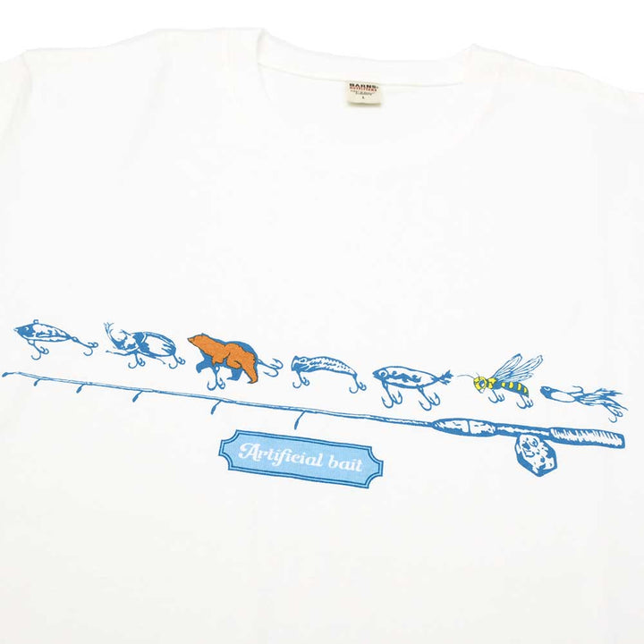 BARNS - S/S Print T-shirt - Artificial bait - BR-25303