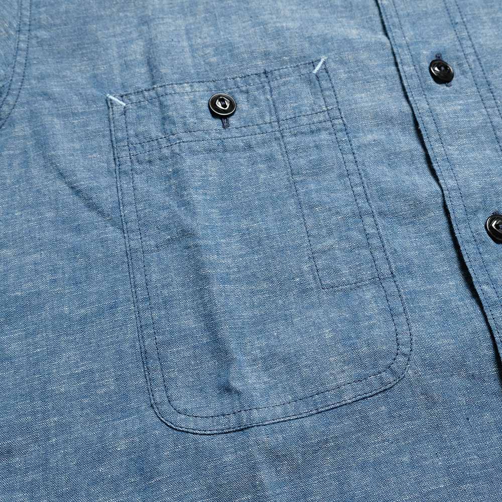 BIG YANK - Y1942 S/S CHAMBRAY SHIRT - 602-261-05