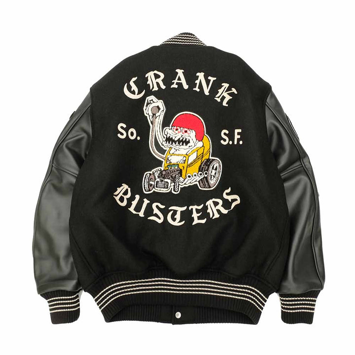 WHITESVILLE - 30oz. WOOL MELTON AWARD JACKET - CRANK BUSTERS - WV15602