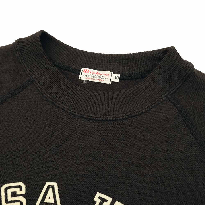 WAREHOUSE - Lot.409 - RAGLAN CREW SWEAT - MESA HIGH - 409MES-25