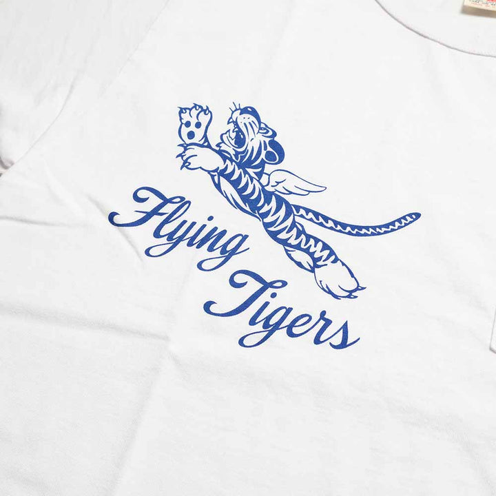 BUZZ RICKSON'S - S/S POCKET T-SHIRT - FLYING TIGERS - BR79709