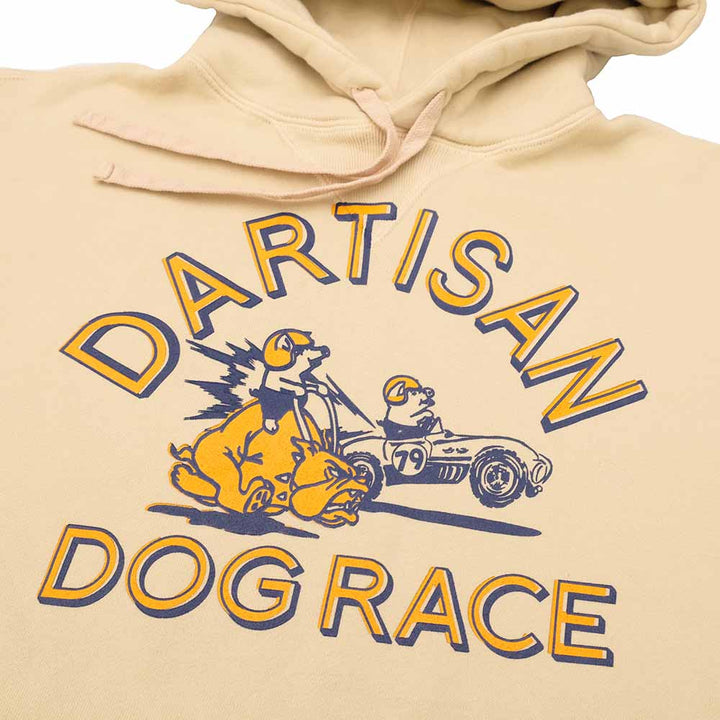STUDIO D’ARTISAN - PRINT HOODIE - DOG RACE - 8194B