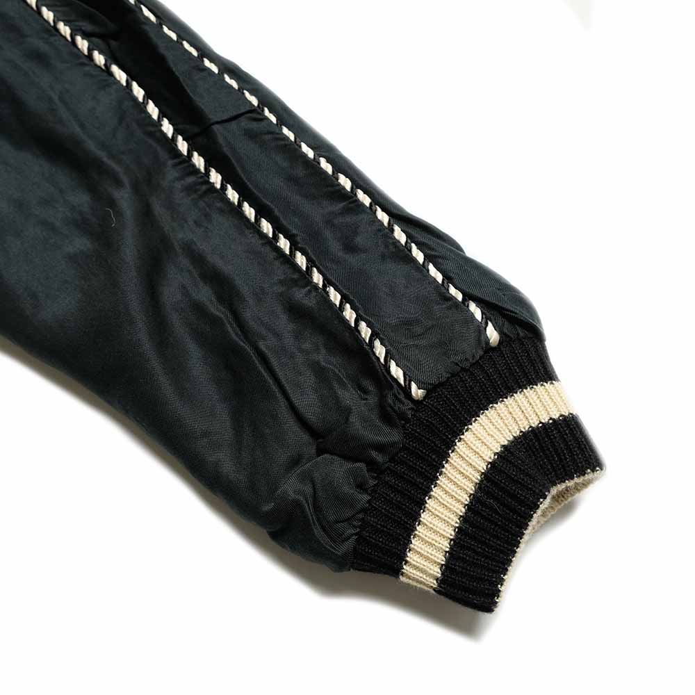 TAILOR TOYO - Acetate Souvenir Jacket AGING MODEL - TIGER HEAD x CHEVY LOVER - TT15878-119