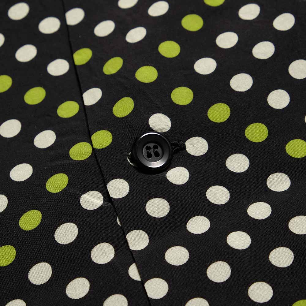 STAR OF HOLLYWOOD - HIGH DENSITY RAYON L/S OPEN SHIRT - POLKA DOT - SH29709