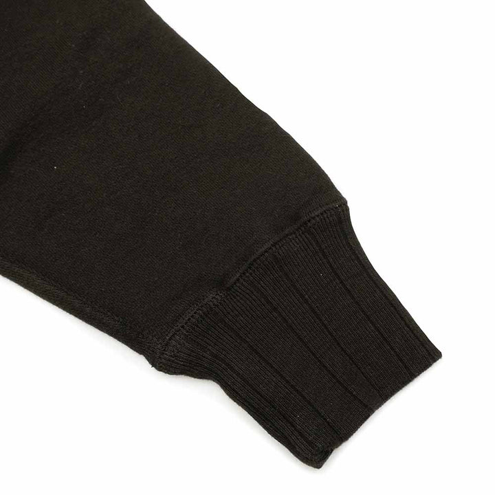 BARNS - Azuma Drop Needle Ribbed Crew Neck Print Sweatshirt - I'M LOST - BR-25437