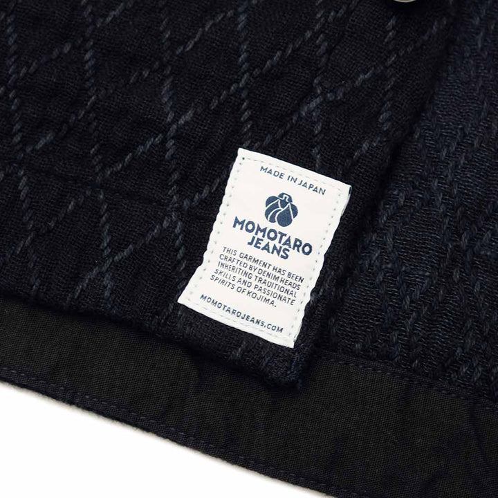 MOMOTARO JEANS - SASHIKO WORK SHIRT - MXLS1041