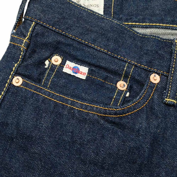 STUDIO D’ARTISAN - 15oz. Natural Indigo - Tapered Fit Jeans - SD-800