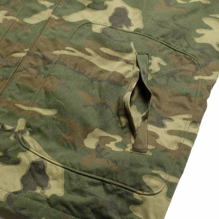 BUZZ RICKSON'S - TOUR JACKET ERDL CAMO - U.S. MARINE CORPS 3rd MAR. DIV. 3rd TKS. BN - BR15889