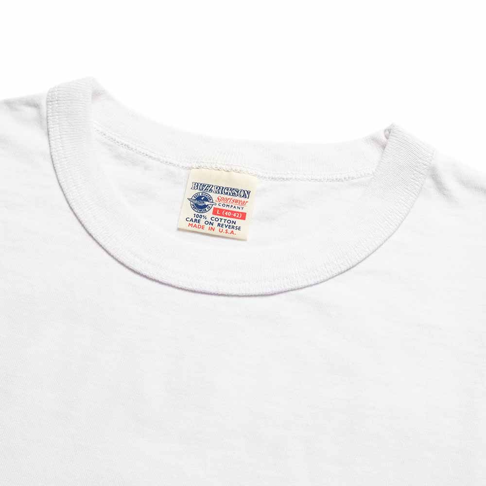 BUZZ RICKSON'S - S/S T-SHIRT - BEAT ARMY GO NAVY - BR79702