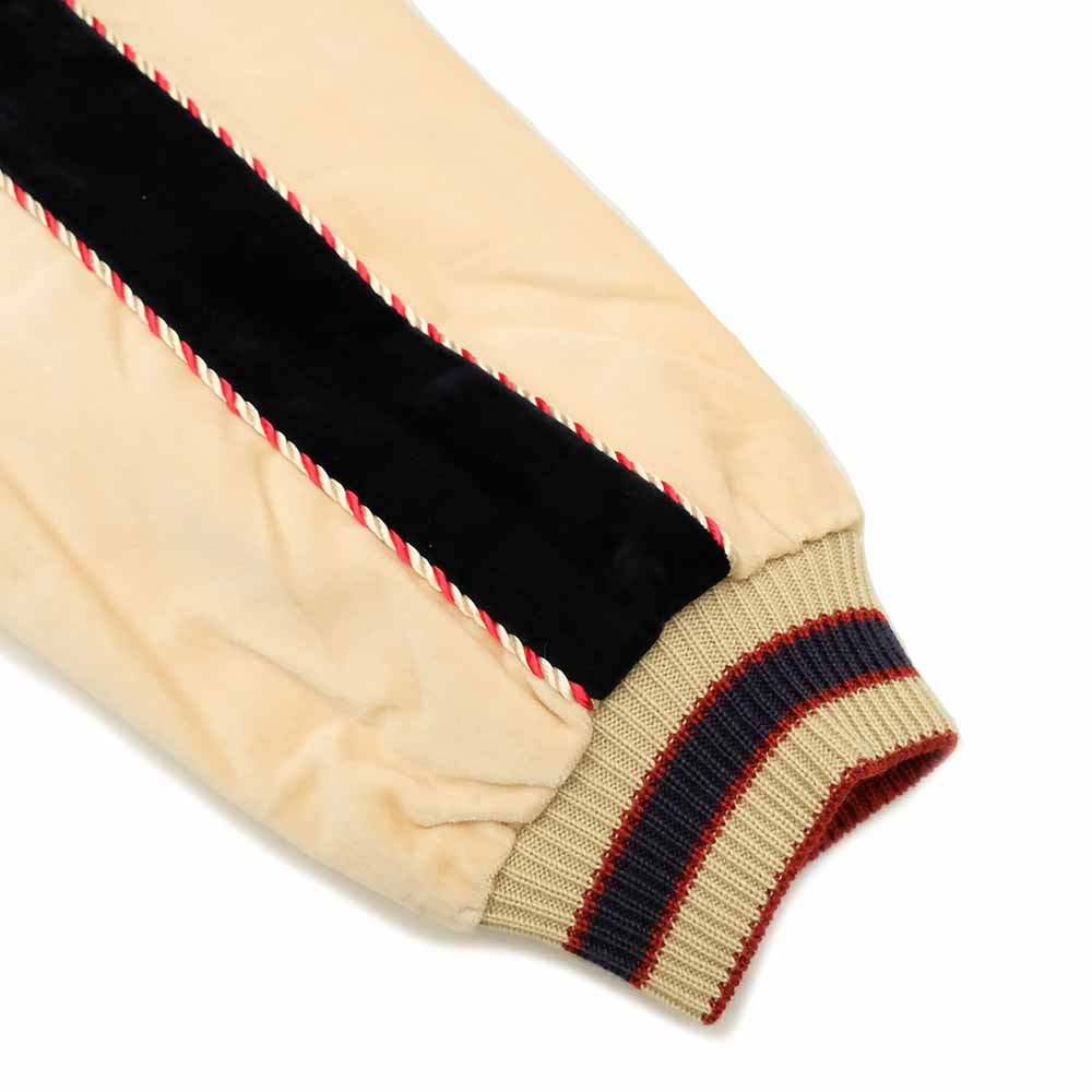 TAILOR TOYO - Velveteen - Two-tone - x Acetate Souvenir Jacket - WHITE DRAGON x EAGLE - TT15795-128