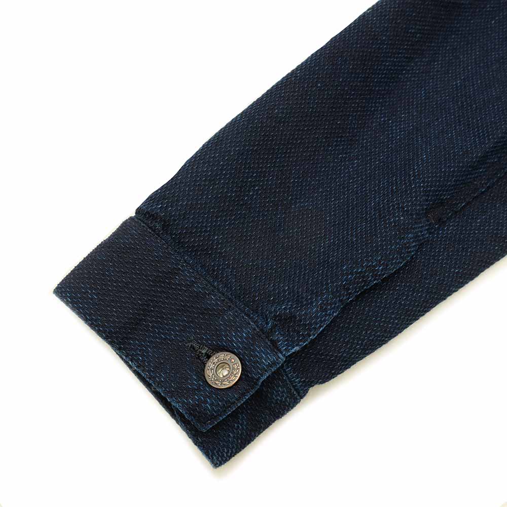 Soundman - Tracker Jacket - Nevada - Indigo Dyed SASHIKO - 943M-655X