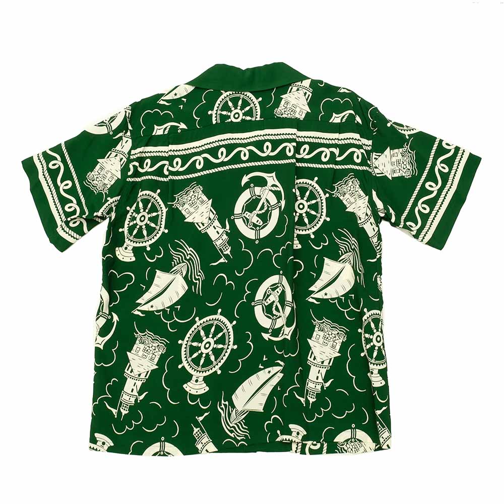 SUN SURF - S/S RAYON HAWAIIAN SHIRT - ALL ABOARD - SS39230