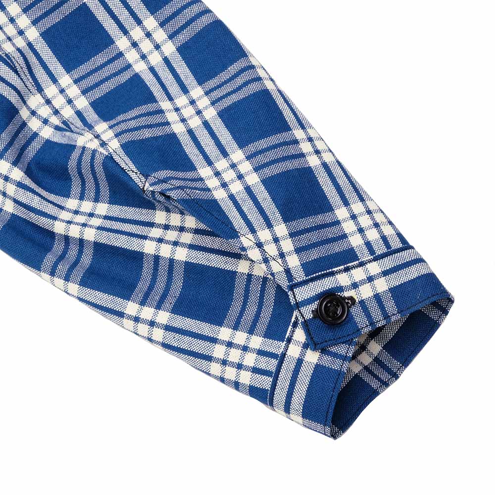 WAREHOUSE - 1900’S WHITE PLAID BLOUSE - 2231-1900-CK