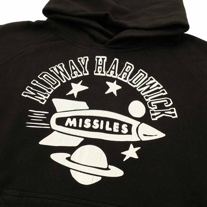 BARNS - AZUMA DROP NEEDLE RIBBED PRINT HOODIE - MIDWAY HARDWICK - BR-25439