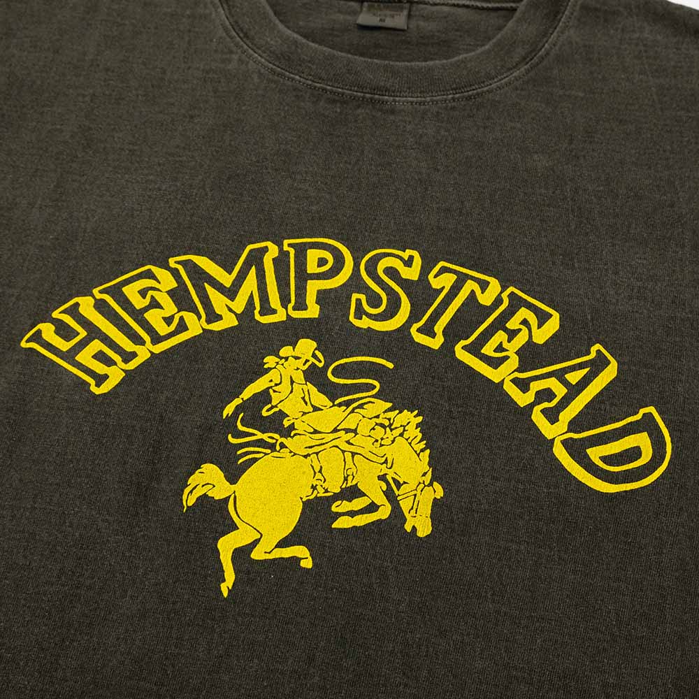 BARNS - PIGMENT DYE - TUBE L/S PRINT T-SHIRT - HEMPSTEAD - BR-24321