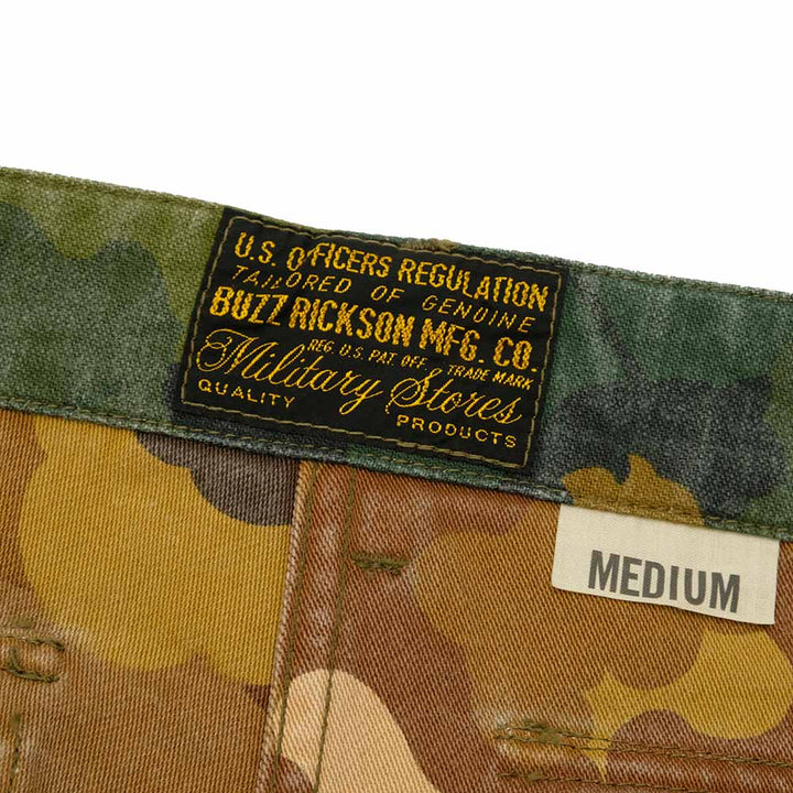 BUZZ RICKSON'S - MITCHEL PATTERN CAMOUFLAGE TROUSERS - CIVILIAN MODEL - BR42452
