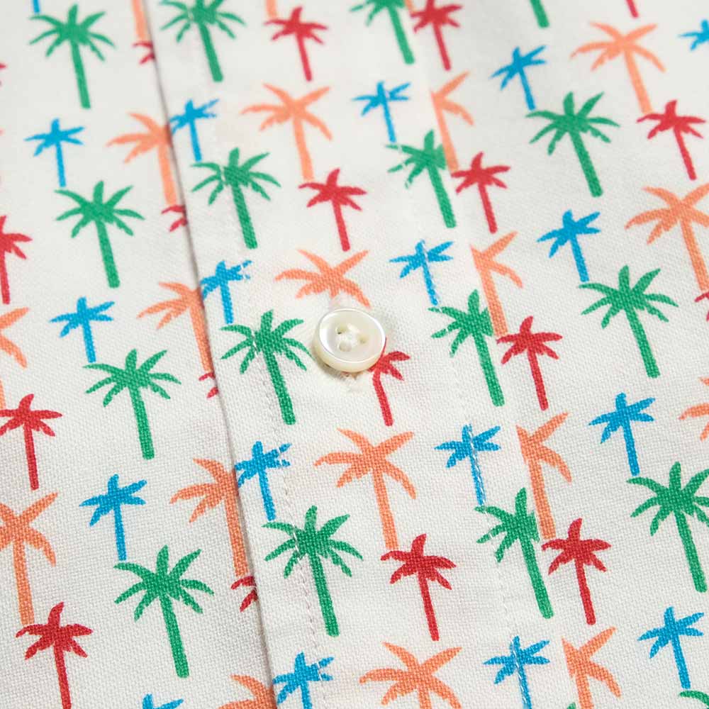 SUN SURF - COOLMAX® OXFORD B.D. SHIRT - PALM TREE - SS39745