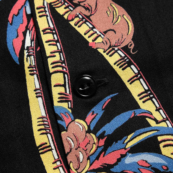 STUDIO D’ARTISAN - Aloha Shirt - Palm Climber - 5742